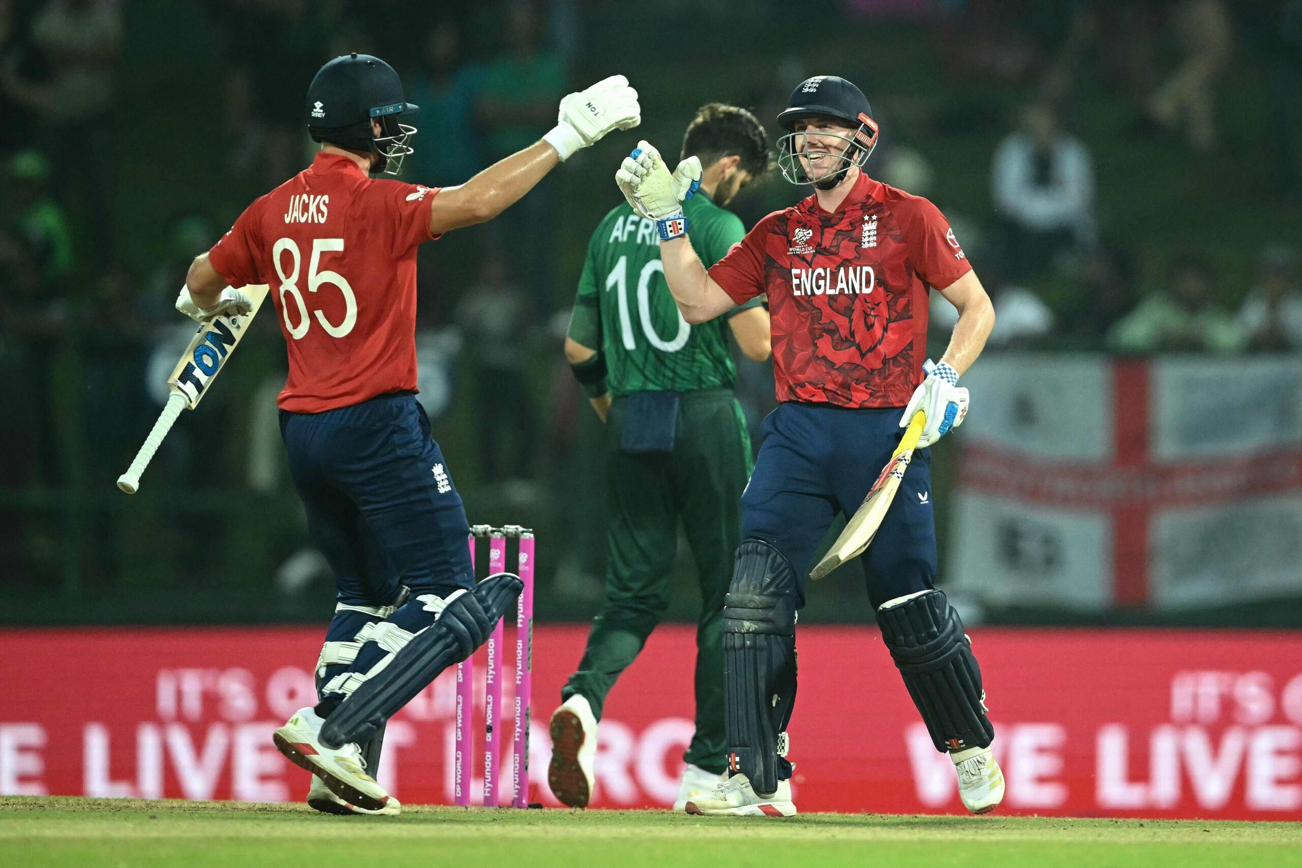# England Cricket Team Vs Pakistan National Cricket Team Stats The **England Cricket Team Vs Pakistan National Cricket Team Stats** present one of the longest-running and most widely followed international cricket rivalries. England and Pakistan have played each other across Test, ODI and T20I cricket for decades, producing major series, World Cup encounters and memorable individual performances. As of October 2026, the two teams have played **95 Tests, 92 ODIs and 32 T20Is** against each other. England have the stronger overall record in each of the three formats: 33 Test wins to Pakistan's 23, 57 ODI wins to Pakistan's 32, and 21 T20I wins to Pakistan's 9. The Test record also contains 39 draws, while the limited-overs records include no-results and a T20I tie. The most recent completed international meeting came in the 2026 ICC Men's T20 World Cup, when England defeated Pakistan by two wickets after chasing 165. Harry Brook scored an unbeaten century in that match. ## Table of Contents 1. England vs Pakistan Overall Head-to-Head Stats 2. Test Head-to-Head Record 3. ODI Head-to-Head Record 4. T20I Head-to-Head Record 5. Latest England vs Pakistan Matches 6. Highest Team Totals 7. Lowest Team Totals 8. Top Batting Records 9. Top Bowling Records 10. Biggest Partnerships 11. World Cup Head-to-Head Stats 12. England vs Pakistan Results by Format 13. Important England vs Pakistan Stats 14. Key Takeaways 15. Frequently Asked Questions 16. Conclusion ## England vs Pakistan Overall Head-to-Head Stats Across the three men's international formats, England and Pakistan have produced a substantial number of matches. | Format | Matches | England Wins | Pakistan Wins | Draws | No Result | Ties | | --------- | ------: | -----------: | ------------: | -----: | --------: | ----: | | Tests | 95 | 33 | 23 | 39 | 0 | 0 | | ODIs | 92 | 57 | 32 | 0 | 3 | 0 | | T20Is | 32 | 21 | 9 | 0 | 1 | 1 | | **Total** | **219** | **111** | **64** | **39** | **4** | **1** | The Test rivalry began in 1954, while the first ODI between the teams took place in 1974. Their T20I rivalry began in 2006. The Test record through September 2026 stands at 95 matches, while the ODI record remains at 92 matches, with their latest ODI meeting having taken place at the 2023 World Cup. The aggregate figures should be viewed format by format because the nature of the three competitions is different. Test cricket includes drawn matches, while ODIs and T20Is are generally decided within the scheduled playing period unless affected by weather or other circumstances. ## Test Head-to-Head Record England and Pakistan have played **95 Test matches** from 1954 through September 2026. | Test Statistic | England | Pakistan | | -------------- | ------: | -------: | | Matches | 95 | 95 | | Wins | 33 | 23 | | Losses | 23 | 33 | | Draws | 39 | 39 | | Ties | 0 | 0 | England's 33 victories give them a larger share of the completed results, although the 39 draws are a significant part of the historical record. The rivalry has included major Test series in both countries and neutral venues. More recently, England completed a **3-0 Test series sweep over Pakistan in September 2026**, with the third Test at Edgbaston ending in an eight-wicket victory for England. ### Major Test Batting Records | Test Record | Player | Performance | | ------------------------------------ | ---------------------- | ----------: | | Highest individual score for England | Harry Brook | 317 | | Second-highest major England score | Joe Root | 262 | | Highest England team total | England | 823/7d | | Highest partnership listed | Joe Root & Harry Brook | 454 | | Notable Pakistan individual score | Babar Azam | 158 | | Notable Pakistan individual score | Shan Masood | 151 | Harry Brook's 317 against Pakistan in Multan in October 2024 is the highest individual score by an England batter in this fixture. His innings formed part of England's enormous 823/7 declared total. Joe Root scored 262 in the same innings, with Root and Brook sharing a fourth-wicket partnership of 454. ### Major Test Bowling Records | Bowling Record | Player | Figures | | ----------------------------------- | --------------- | ----------: | | Best England innings figures | Ian Botham | 8/34 | | Best England match figures | Derek Underwood | 13/71 | | Notable modern England wicket-taker | Matthew Leach | 31 wickets* | | Pakistan notable wicket-taker | Nauman Ali | 24 wickets* | *Figures in the player-record table depend on the database's statistical scope and are most useful as head-to-head reference figures rather than career totals. Ian Botham's 8/34 remains one of the most notable bowling performances in the Test rivalry, while Derek Underwood's 13/71 is the listed best match analysis for England. ## ODI Head-to-Head Record England and Pakistan have played **92 ODIs**, with England winning 57 and Pakistan winning 32. Three matches have ended without a result. | ODI Statistic | England | Pakistan | | ------------------ | ------: | -------: | | Matches | 92 | 92 | | Wins | 57 | 32 | | Losses | 32 | 57 | | No Results | 3 | 3 | | Ties | 0 | 0 | | Highest Team Total | 444/3 | 361 | England's 444/3 at Trent Bridge in 2016 is the highest team total in the ODI head-to-head record. Pakistan's highest listed total against England is 361. England also recorded a 93-run victory in the latest ODI meeting, played at Kolkata on 11 November 2023. England scored 337/9 before dismissing Pakistan for 244. ### Top ODI Batting Records | Record | Player | Figure | | ------------------------------------- | ----------- | -----: | | Most ODI runs in the rivalry | Joe Root | 835 | | Highest England individual score | Alex Hales | 171 | | Highest England strike rate, 20+ runs | Jos Buttler | 223.08 | | Highest England team total | England | 444/3 | | Major Pakistan individual score | Babar Azam | 158 | Joe Root has scored 835 runs in 17 ODI appearances against Pakistan, while Alex Hales' 171 is England's highest individual score in the fixture. Jos Buttler's 116 from 52 balls, recorded in Dubai, produced a strike rate of 223.08 and is one of the most explosive qualified England innings in the ODI rivalry. ### Top ODI Bowling Records | Bowling Record | Player | Figures | | ---------------------------------- | ------------ | ---------: | | Most wickets for England | Chris Woakes | 31 | | Best listed England innings figure | Chris Woakes | 5/54 | | Notable England wicket-taker | Chris Woakes | 31 wickets | | Most catches for England | Alec Stewart | 24 | Chris Woakes has taken 31 wickets in 14 ODI matches against Pakistan, with best innings figures of 5/54. ## T20I Head-to-Head Record England and Pakistan have played **32 T20Is** from 2006 through February 2026. | T20I Statistic | England | Pakistan | | ------------------ | ------: | -------: | | Matches | 32 | 32 | | Wins | 21 | 9 | | Losses | 9 | 21 | | No Result | 1 | 1 | | Ties | 1 | 1 | | Highest Team Total | 221/3 | 232* | England have won 21 of the 32 completed-result T20I meetings recorded in the head-to-head statistics, while Pakistan have won nine. One match ended without a result and another was tied. England's highest listed T20I total against Pakistan is 221/3, scored in Karachi in 2022. ### Latest T20I Meeting The most recent England-Pakistan T20I was the 2026 T20 World Cup Super Eight match in Kandy. Pakistan scored 164/9 in 20 overs. England chased the target in 19.1 overs, finishing on 166/8 and winning by two wickets. | Latest T20I Statistic | England | Pakistan | | --------------------- | -----------------: | -------------------------: | | Score | 166/8 | 164/9 | | Overs | 19.1 | 20 | | Result | Won by 2 wickets | Lost | | Top scorer | Harry Brook – 100 | Sahibzada Farhan – 63 | | Best bowling | Liam Dawson – 3/24 | Shaheen Shah Afridi – 4/30 | Harry Brook's unbeaten century was the defining batting performance. He scored 100 and helped England negotiate a difficult chase to reach the target with five balls remaining. ## Latest England vs Pakistan Matches The most recent meetings across the three formats provide a useful snapshot of the current statistical record. | Date | Format | Result | | ---------------- | ------ | ------------------------------------------- | | 24 Feb 2026 | T20I | England won by 2 wickets | | 9 Sep 2026 | Test | England won by 8 wickets | | 11 Nov 2023 | ODI | England won by 93 runs | | 2026 Test Series | Test | England won 3-0 | | 2024 T20I Series | T20I | England won 2-0, with two abandoned matches | The latest Test series was played in England in September 2026. England won all three matches, including the final Test at Edgbaston by eight wickets. The latest ODI remains the 2023 World Cup meeting because England and Pakistan did not play an ODI against each other during the intervening period. ## Highest Team Totals The rivalry has produced some enormous team scores, particularly in modern limited-overs cricket and recent Test matches. | Format | Team | Score | Venue | Year | | ------ | -------- | -----: | ------------ | ---: | | Test | England | 823/7d | Multan | 2024 | | ODI | England | 444/3 | Trent Bridge | 2016 | | ODI | Pakistan | 361 | — | — | | T20I | Pakistan | 232 | — | — | | T20I | England | 221/3 | Karachi | 2022 | England's 823/7 declared is the highest team score in the Test rivalry, while their 444/3 is the highest ODI score. In T20Is, Pakistan have a higher listed peak total than England in the available head-to-head record. ## Lowest Team Totals The England-Pakistan rivalry has also produced several low-scoring innings. | Format | Team | Lowest/Notable Total | | ------ | -------- | -------------------: | | Test | England | 72 | | ODI | England | 122 all out | | T20I | England | 129/6 | | T20I | Pakistan | 89* | England's lowest completed all-out Test score against Pakistan is 72, recorded in Abu Dhabi in 2012. Their lowest all-out ODI score in the head-to-head record is 122. ## Top Batting Records Several of the biggest batting performances in England-Pakistan history have come in Test cricket. | Player | Team | Major Head-to-Head Record | | ---------------- | -------- | ------------------------: | | Harry Brook | England | 317 | | Joe Root | England | 262 | | Babar Azam | Pakistan | 158 | | Shan Masood | Pakistan | 151 | | Alex Hales | England | 171 in ODIs | | Joe Root | England | 835 ODI runs | | Liam Livingstone | England | 103 in T20Is | Harry Brook's 317 is the highest individual score recorded by an England batter against Pakistan in Tests. Joe Root's 262 came in the same Multan innings and contributed to a record fourth-wicket stand with Brook. In ODIs, Joe Root has been particularly productive, with 835 runs against Pakistan, while Alex Hales holds England's highest individual ODI score in the fixture at 171. In T20Is, Liam Livingstone's 103 in Nottingham in 2021 is England's highest individual score against Pakistan. ## Top Bowling Records Bowling records across the formats show contributions from several generations of England and Pakistan players. | Format | Player | Team | Record | | ------ | ------------------- | -------- | -----------: | | Test | Ian Botham | England | 8/34 | | Test | Derek Underwood | England | 13/71 match | | ODI | Chris Woakes | England | 31 wickets | | ODI | Chris Woakes | England | 5/54 | | T20I | Shaheen Shah Afridi | Pakistan | 4/30 in 2026 | | T20I | Liam Dawson | England | 3/24 in 2026 | The Test rivalry contains some of the strongest individual bowling records, while Chris Woakes leads the England ODI wicket-taking figures against Pakistan with 31 wickets. The most recent T20I also featured significant bowling contributions from both sides, with Shaheen Shah Afridi taking four wickets and Liam Dawson claiming three. ## Biggest Partnerships England and Pakistan have produced several large partnerships over the history of the rivalry. | Format | Partnership | Runs | | ------ | ---------------------------- | ---: | | Test | Joe Root – Harry Brook | 454 | | Test | Michael Cowdrey – Ted Dexter | 248 | | Test | Zak Crawley – Ben Duckett | 233 | | ODI | Alex Hales – Joe Root | 248 | | ODI | Trescothick – Owais Shah | 170 | | ODI | James Vince – Lewis Gregory | 129 | The largest listed England partnership against Pakistan is the extraordinary **454-run fourth-wicket stand between Joe Root and Harry Brook** in Multan in 2024. Brook scored 317 and Root 262 during that record partnership. In ODIs, Alex Hales and Joe Root combined for 248 during England's huge 444/3 total at Trent Bridge in 2016. ## World Cup Head-to-Head Stats England and Pakistan have met in major ICC tournaments, with their World Cup encounters producing some memorable results. | Competition | Match | Result | | ------------------------ | ------------------- | ------------------------ | | 1992 ODI World Cup Final | England vs Pakistan | Pakistan won | | 2019 ODI World Cup | England vs Pakistan | Pakistan won by 14 runs | | 2022 T20 World Cup Final | Pakistan vs England | England won by 5 wickets | | 2026 T20 World Cup | Pakistan vs England | England won by 2 wickets | The 1992 ODI World Cup final remains one of the most historically significant England-Pakistan matches. Pakistan scored 249/6 and dismissed England for 227 to win the tournament. In the 2022 T20 World Cup final, England chased Pakistan's 137/8 and reached 138/5 to win by five wickets. Their 2026 T20 World Cup Super Eight meeting was another close contest. Pakistan made 164/9, but Harry Brook's century helped England reach 166/8 in 19.1 overs. ## England vs Pakistan Results by Format The overall record can be summarized clearly by format. | Format | England Wins | Pakistan Wins | Other Results | | ------ | -----------: | ------------: | ------------------ | | Test | 33 | 23 | 39 draws | | ODI | 57 | 32 | 3 no-results | | T20I | 21 | 9 | 1 tie, 1 no-result | England's largest numerical advantage comes in ODI cricket, where they have won 57 of the 92 meetings. The Test rivalry is more evenly distributed because of the large number of draws, while England also lead the T20I head-to-head record. ## Important England vs Pakistan Stats The following table brings together some of the most notable figures from the rivalry. | Statistic | Record | | ------------------------------------- | ---------------------- | | Test matches | 95 | | ODI matches | 92 | | T20I matches | 32 | | Total matches | 219 | | England Test wins | 33 | | Pakistan Test wins | 23 | | England ODI wins | 57 | | Pakistan ODI wins | 32 | | England T20I wins | 21 | | Pakistan T20I wins | 9 | | Highest England Test score | 823/7d | | Highest England ODI score | 444/3 | | Highest England T20I score | 221/3 | | Highest England Test individual score | Harry Brook – 317 | | Highest England ODI individual score | Alex Hales – 171 | | Highest England T20I individual score | Liam Livingstone – 103 | | Highest England Test partnership | Root & Brook – 454 | | Most England ODI wickets vs Pakistan | Chris Woakes – 31 | These statistics underline the breadth of the rivalry. England have produced exceptionally high team and individual scores, particularly in Test and ODI cricket. ## Key Takeaways The **England Cricket Team Vs Pakistan National Cricket Team Stats** show a rivalry spanning more than seven decades of international cricket. England lead the overall head-to-head record in all three major men's formats. They have 33 Test wins compared with Pakistan's 23, 57 ODI wins compared with 32, and 21 T20I wins compared with 9. Test cricket has produced some of the most extraordinary statistical performances. Harry Brook's 317 and Joe Root's 262 came during a 454-run fourth-wicket partnership in Multan in 2024, while England reached 823/7 declared. In ODI cricket, England's 444/3 at Trent Bridge remains their highest total against Pakistan, while Joe Root's 835 runs make him England's leading run-scorer in the ODI head-to-head record. T20I cricket has also produced memorable encounters, including the 2022 T20 World Cup final and the 2026 World Cup Super Eight match. In the latter, Harry Brook scored 100 as England chased Pakistan's 164/9. The latest Test series in September 2026 added another chapter to the rivalry, with England completing a 3-0 series sweep. ## Frequently Asked Questions **How many times have England and Pakistan played each other in international cricket?** England and Pakistan have played 219 men's international matches across Tests, ODIs and T20Is based on the current head-to-head records: 95 Tests, 92 ODIs and 32 T20Is. **Who has won more matches between England and Pakistan?** England have more wins in each of the three major formats. They have 33 Test wins, 57 ODI wins and 21 T20I wins against Pakistan. **What is the highest score by an England player against Pakistan?** Harry Brook's 317 in the 2024 Multan Test is the highest individual score by an England batter against Pakistan in the Test head-to-head record. **What is England's highest ODI score against Pakistan?** England's highest ODI total against Pakistan is 444/3, scored at Trent Bridge in 2016. Alex Hales made 171 in that innings. **Who won the latest England vs Pakistan match?** England won the latest completed T20I meeting by two wickets at the 2026 T20 World Cup. Pakistan scored 164/9, while England reached 166/8 in 19.1 overs, with Harry Brook scoring 100. ## Conclusion The **England Cricket Team Vs Pakistan National Cricket Team Stats** cover one of international cricket's longest and most statistically rich rivalries. Across 95 Tests, 92 ODIs and 32 T20Is, England have recorded more wins than Pakistan in each format. Pakistan, however, have produced many memorable victories, including the 1992 World Cup final and several major limited-overs contests. The rivalry has generated extraordinary individual performances, from Ian Botham's 8/34 and Harry Brook's 317 in Tests to Alex Hales' 171 in ODIs and Liam Livingstone's 103 in T20Is. The most recent chapter came in 2026, when England defeated Pakistan in the T20 World Cup Super Eight and later completed a 3-0 Test series sweep. With future bilateral and tournament meetings still ahead, the England-Pakistan rivalry remains an important fixture in international cricket.